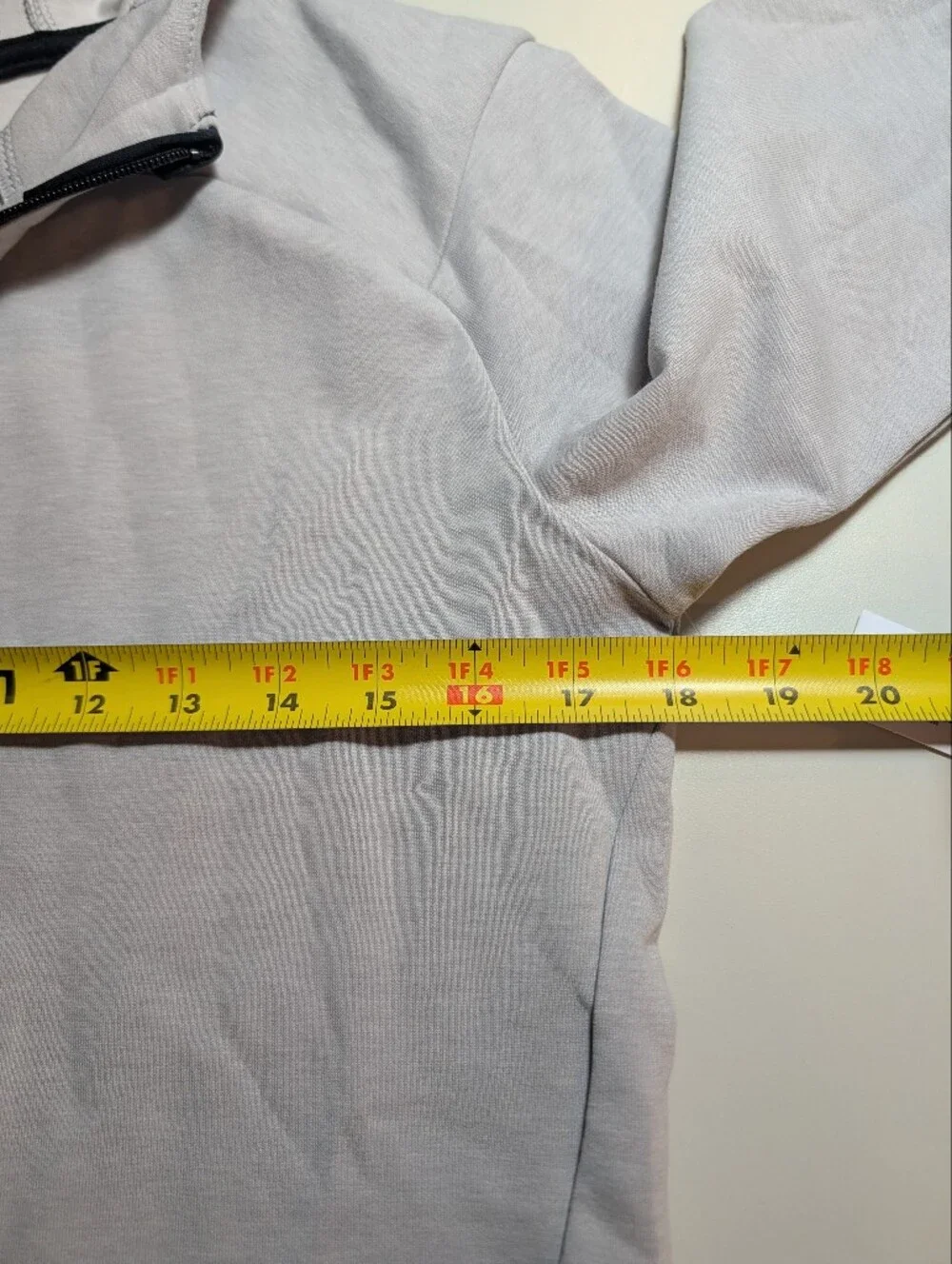 Old Navy Light Gray Hooded Full Zip Jacket - 14/16 Boys NWT